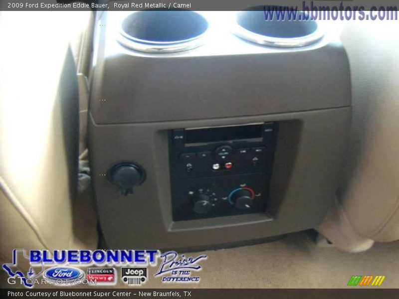 Royal Red Metallic / Camel 2009 Ford Expedition Eddie Bauer