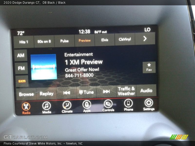 DB Black / Black 2020 Dodge Durango GT