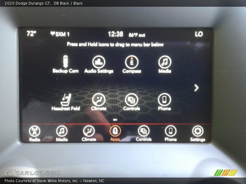 DB Black / Black 2020 Dodge Durango GT
