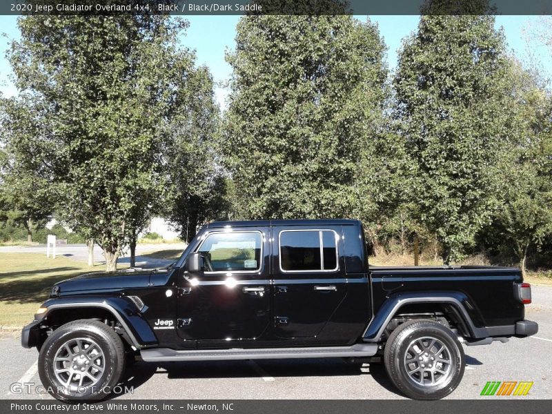 Black / Black/Dark Saddle 2020 Jeep Gladiator Overland 4x4