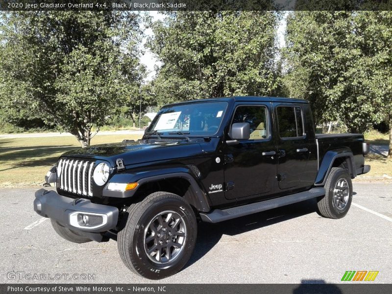 Black / Black/Dark Saddle 2020 Jeep Gladiator Overland 4x4