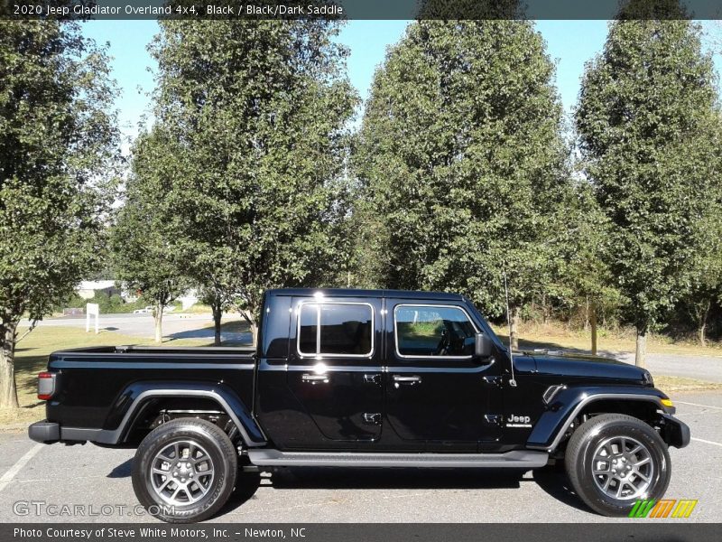 Black / Black/Dark Saddle 2020 Jeep Gladiator Overland 4x4