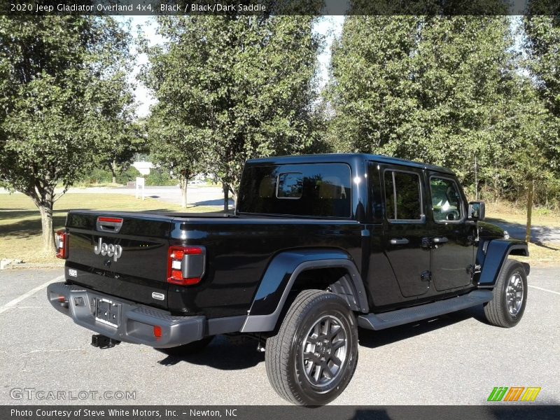 Black / Black/Dark Saddle 2020 Jeep Gladiator Overland 4x4