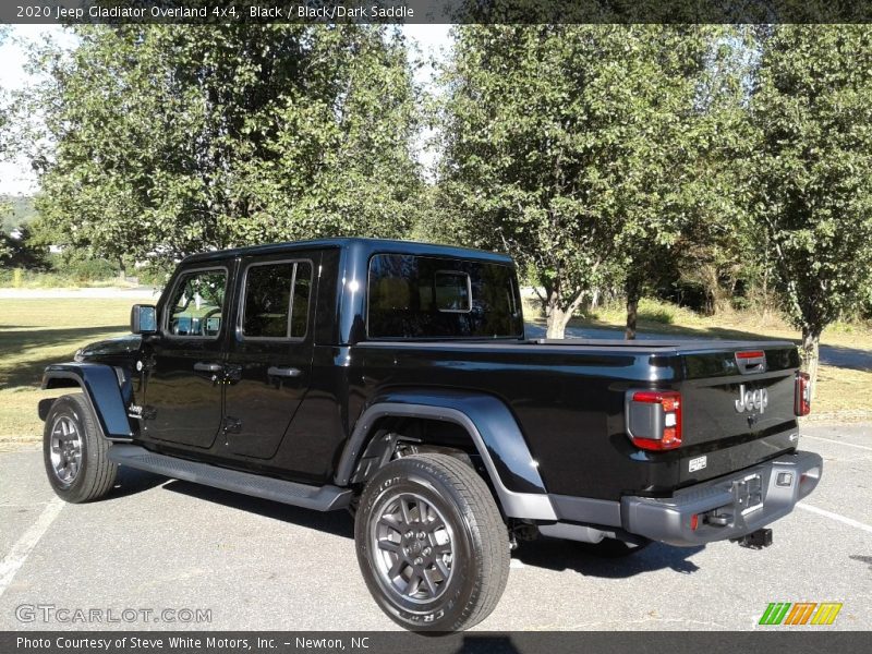 Black / Black/Dark Saddle 2020 Jeep Gladiator Overland 4x4