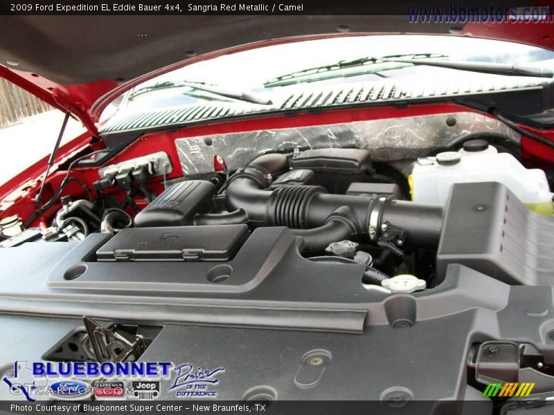 Sangria Red Metallic / Camel 2009 Ford Expedition EL Eddie Bauer 4x4