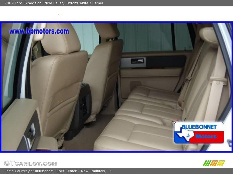 Oxford White / Camel 2009 Ford Expedition Eddie Bauer