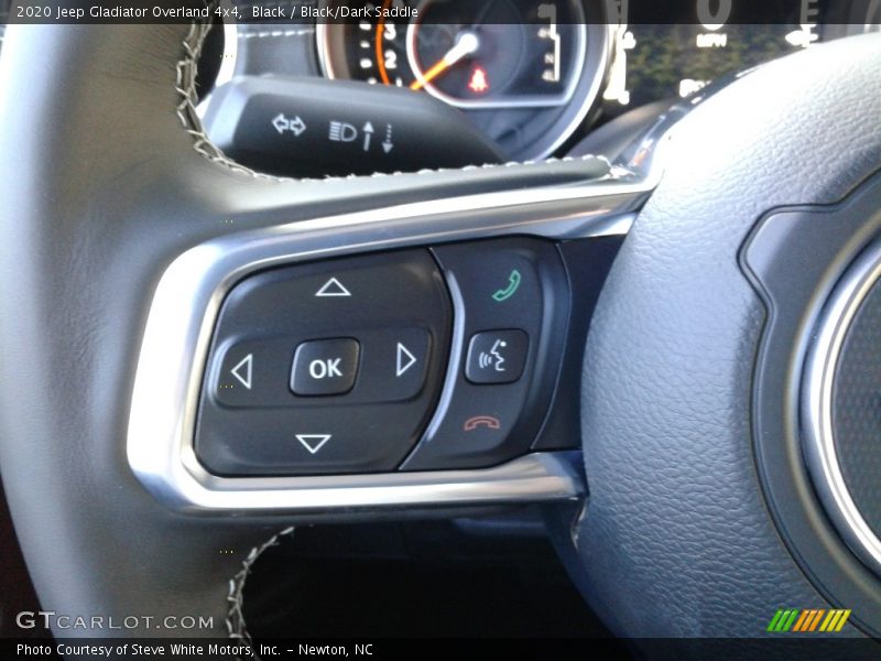 Black / Black/Dark Saddle 2020 Jeep Gladiator Overland 4x4
