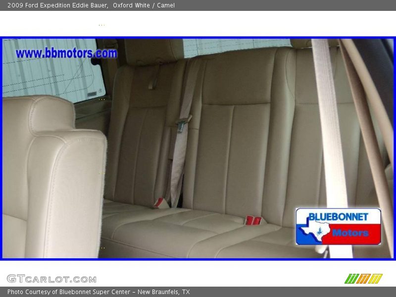 Oxford White / Camel 2009 Ford Expedition Eddie Bauer