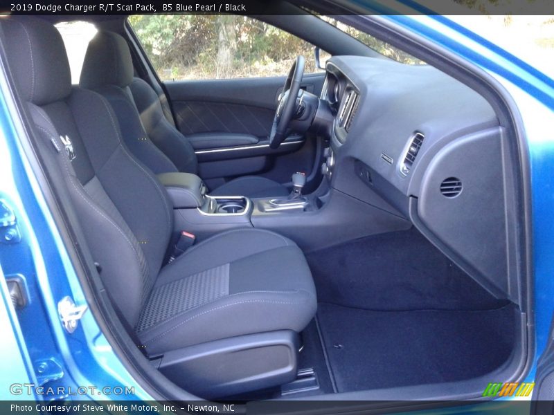 B5 Blue Pearl / Black 2019 Dodge Charger R/T Scat Pack
