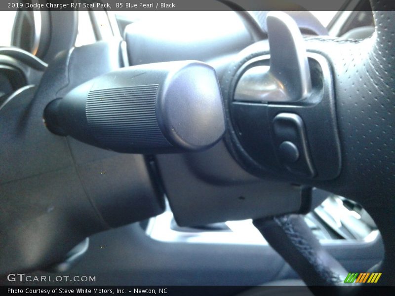 B5 Blue Pearl / Black 2019 Dodge Charger R/T Scat Pack