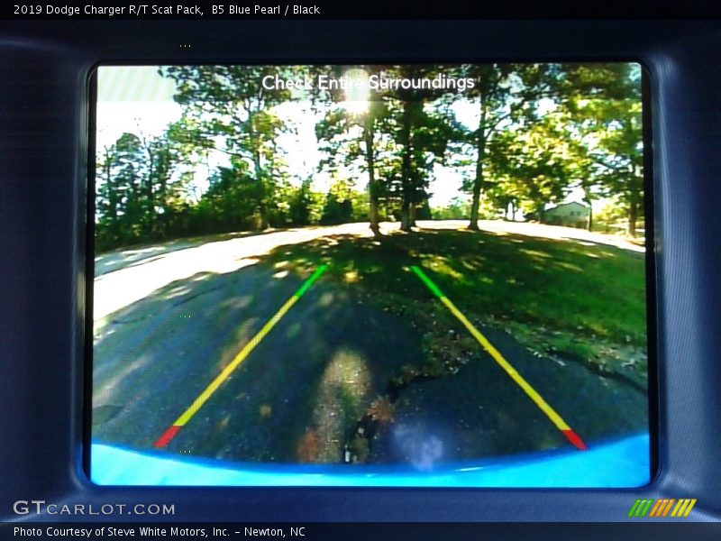 B5 Blue Pearl / Black 2019 Dodge Charger R/T Scat Pack