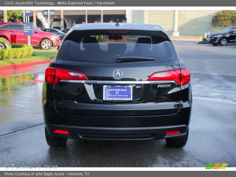 White Diamond Pearl / Parchment 2015 Acura RDX Technology