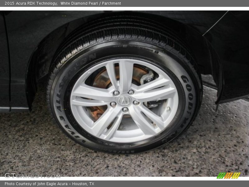 White Diamond Pearl / Parchment 2015 Acura RDX Technology