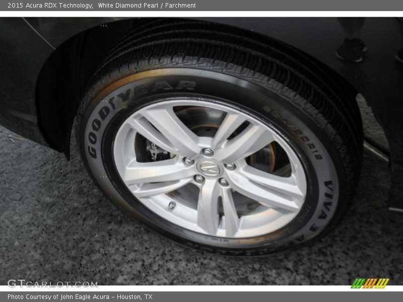 White Diamond Pearl / Parchment 2015 Acura RDX Technology