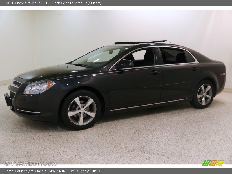 Black Granite Metallic / Ebony 2011 Chevrolet Malibu LT