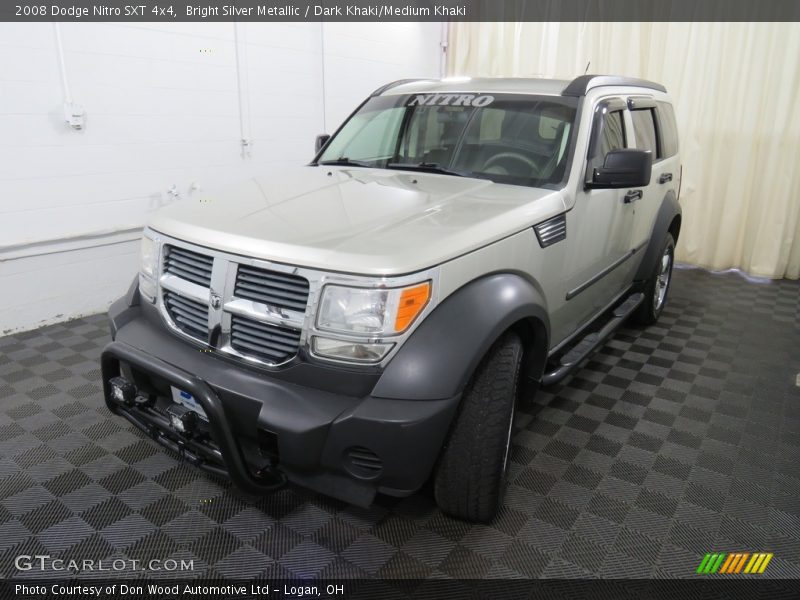 Bright Silver Metallic / Dark Khaki/Medium Khaki 2008 Dodge Nitro SXT 4x4