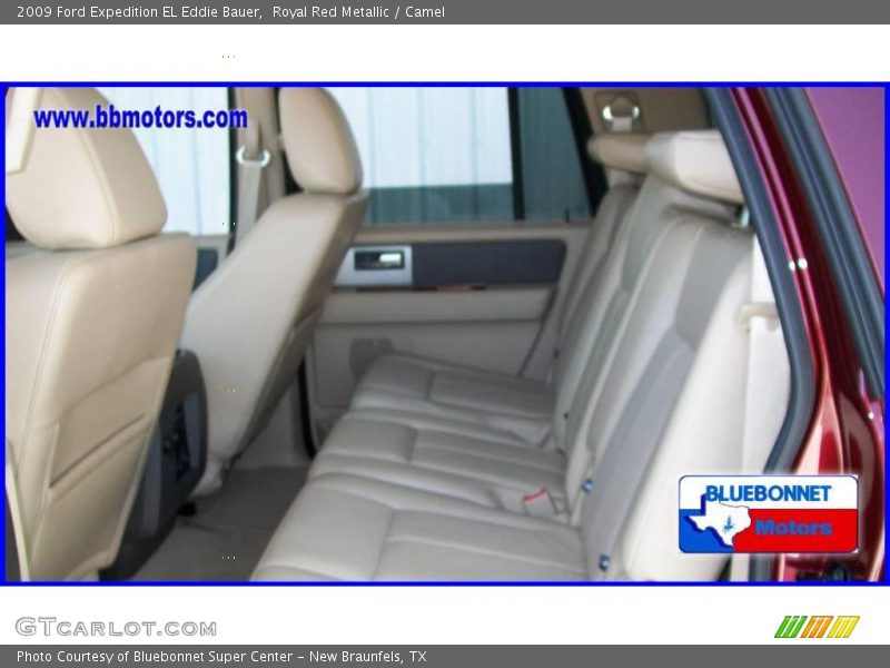 Royal Red Metallic / Camel 2009 Ford Expedition EL Eddie Bauer