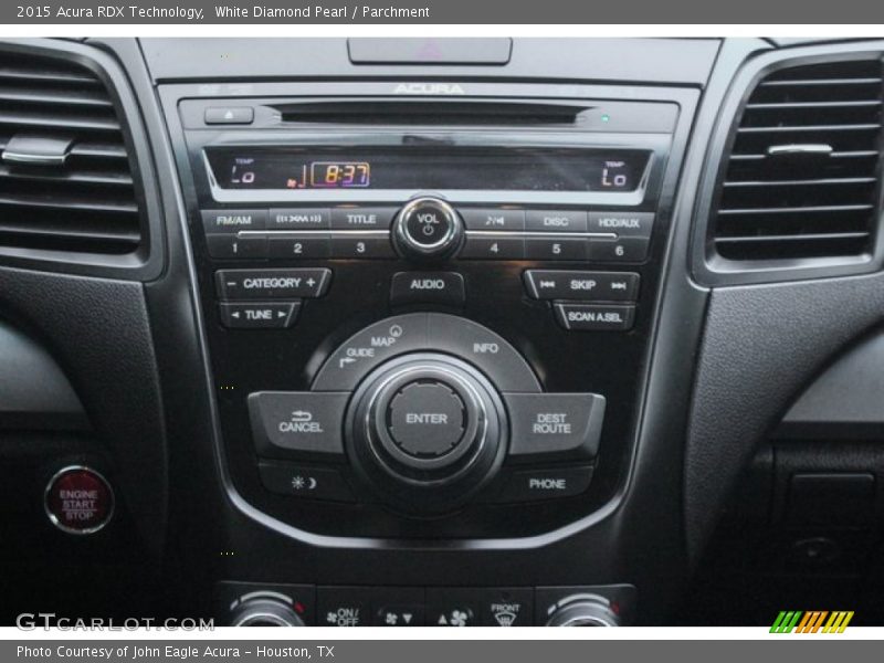 White Diamond Pearl / Parchment 2015 Acura RDX Technology