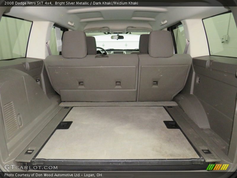 Bright Silver Metallic / Dark Khaki/Medium Khaki 2008 Dodge Nitro SXT 4x4