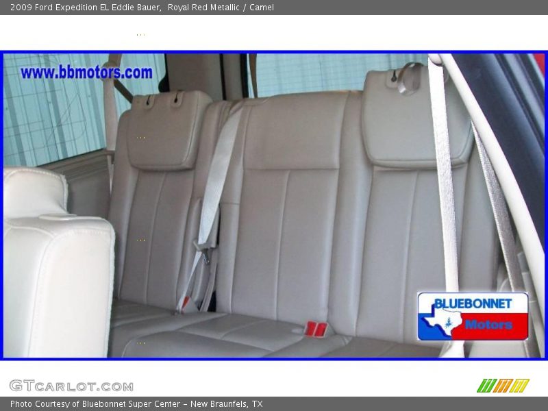 Royal Red Metallic / Camel 2009 Ford Expedition EL Eddie Bauer