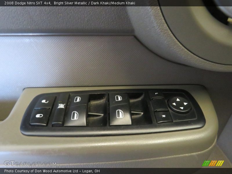 Bright Silver Metallic / Dark Khaki/Medium Khaki 2008 Dodge Nitro SXT 4x4
