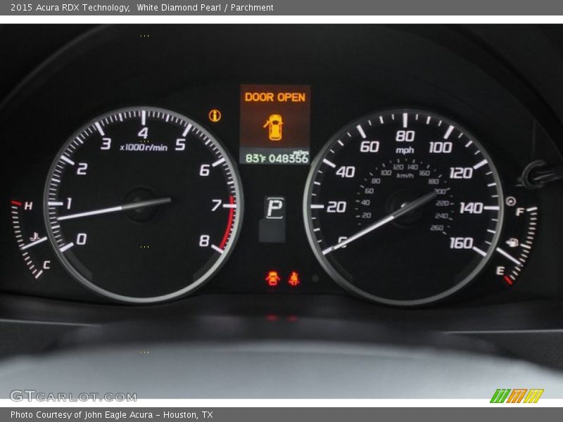 White Diamond Pearl / Parchment 2015 Acura RDX Technology