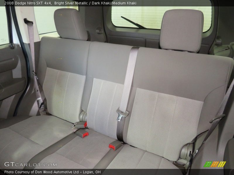 Bright Silver Metallic / Dark Khaki/Medium Khaki 2008 Dodge Nitro SXT 4x4