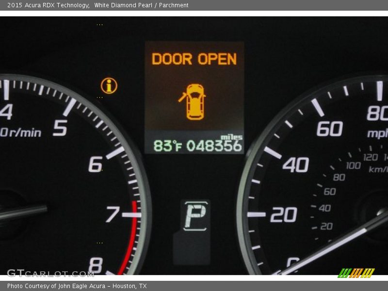 White Diamond Pearl / Parchment 2015 Acura RDX Technology
