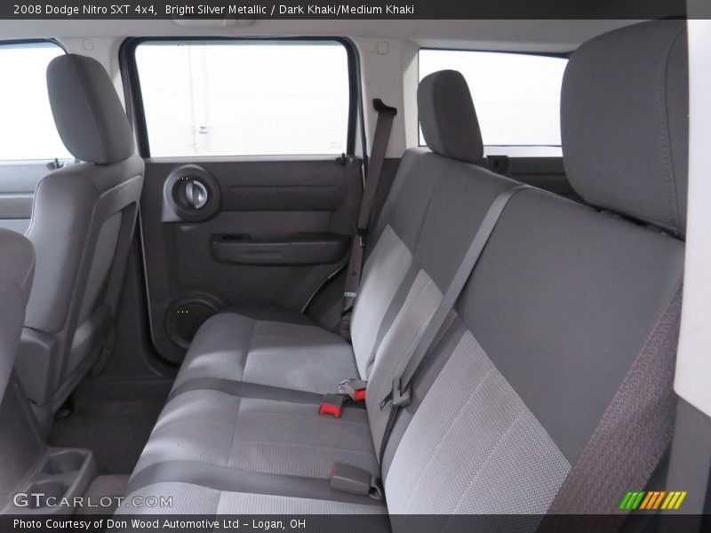 Bright Silver Metallic / Dark Khaki/Medium Khaki 2008 Dodge Nitro SXT 4x4