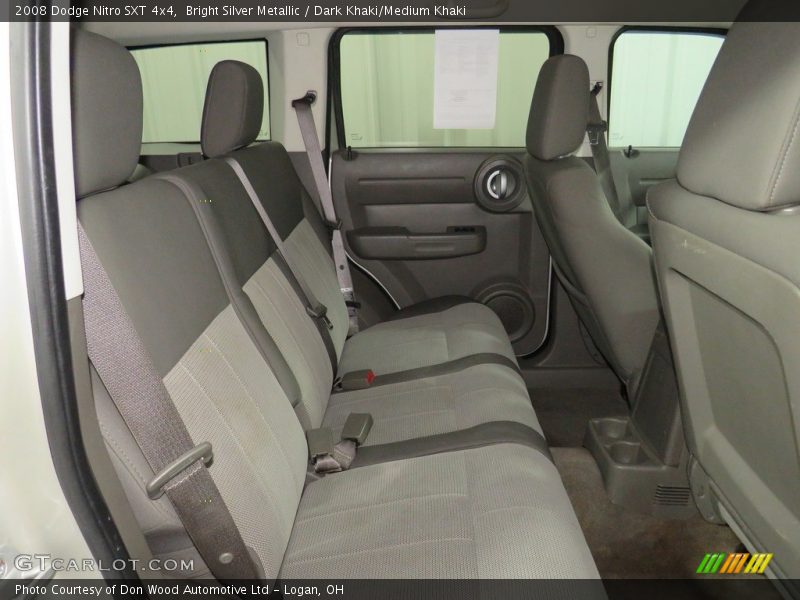 Bright Silver Metallic / Dark Khaki/Medium Khaki 2008 Dodge Nitro SXT 4x4
