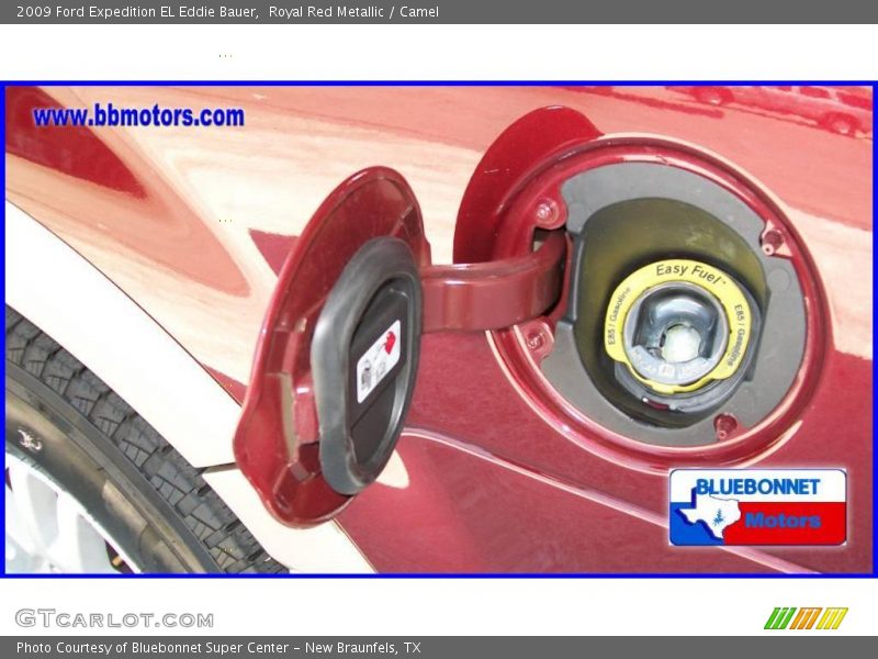 Royal Red Metallic / Camel 2009 Ford Expedition EL Eddie Bauer