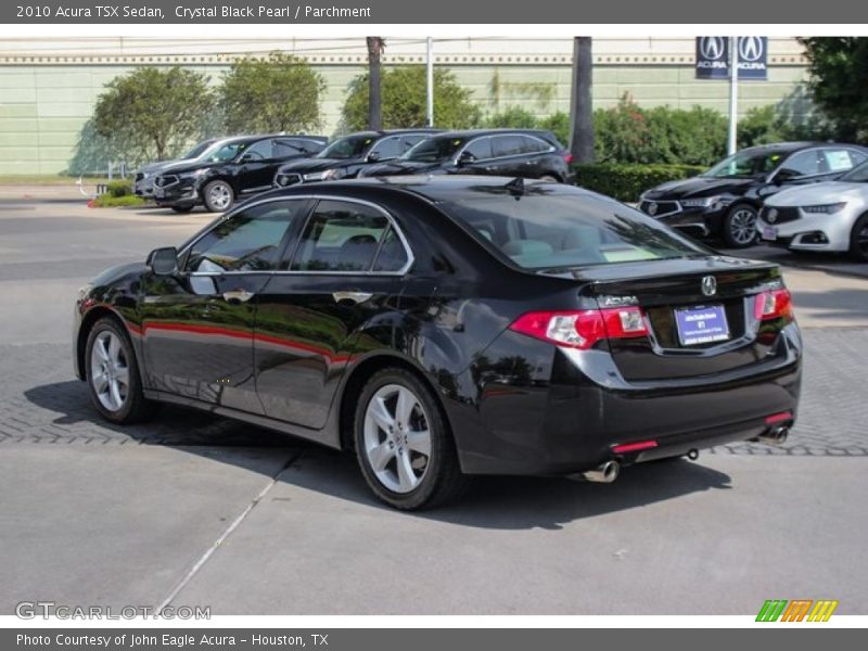 Crystal Black Pearl / Parchment 2010 Acura TSX Sedan
