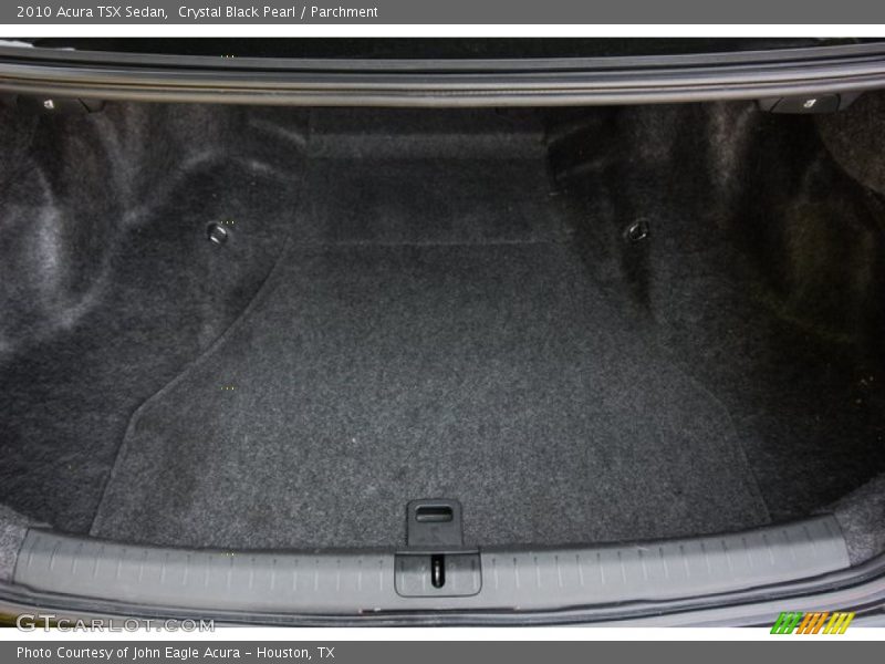 Crystal Black Pearl / Parchment 2010 Acura TSX Sedan
