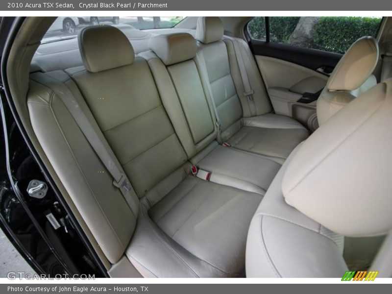 Crystal Black Pearl / Parchment 2010 Acura TSX Sedan