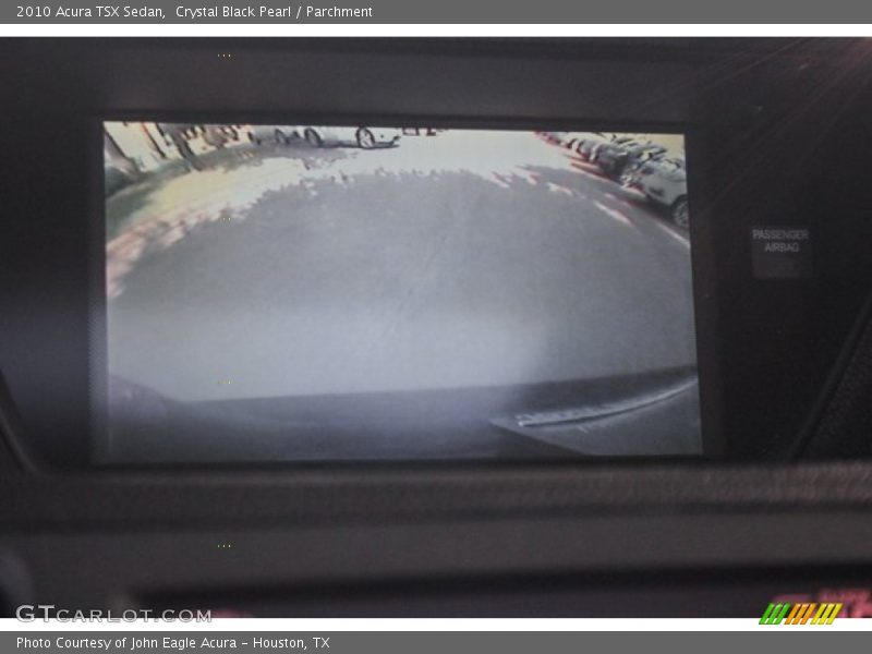 Crystal Black Pearl / Parchment 2010 Acura TSX Sedan