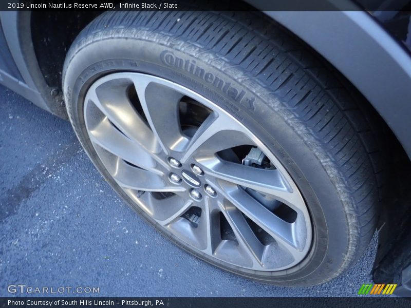 Infinite Black / Slate 2019 Lincoln Nautilus Reserve AWD