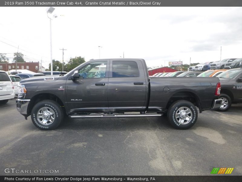 Granite Crystal Metallic / Black/Diesel Gray 2019 Ram 3500 Tradesman Crew Cab 4x4