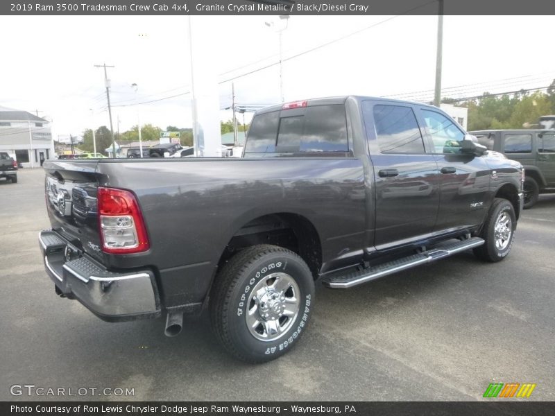 Granite Crystal Metallic / Black/Diesel Gray 2019 Ram 3500 Tradesman Crew Cab 4x4