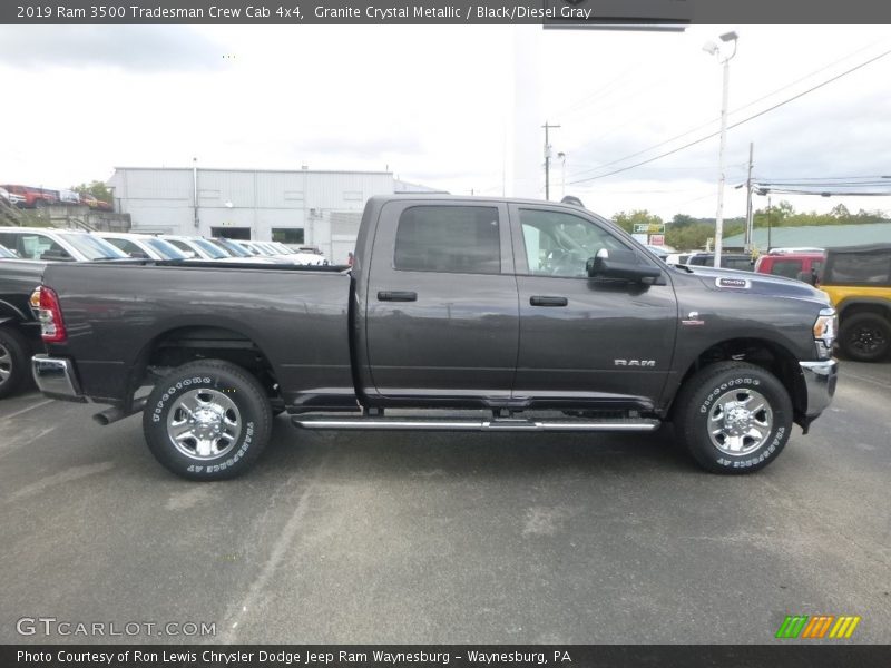 Granite Crystal Metallic / Black/Diesel Gray 2019 Ram 3500 Tradesman Crew Cab 4x4