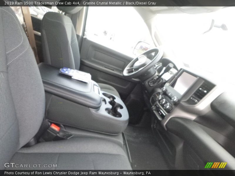 Granite Crystal Metallic / Black/Diesel Gray 2019 Ram 3500 Tradesman Crew Cab 4x4