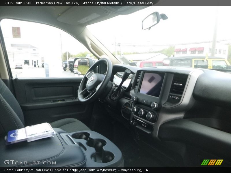 Granite Crystal Metallic / Black/Diesel Gray 2019 Ram 3500 Tradesman Crew Cab 4x4