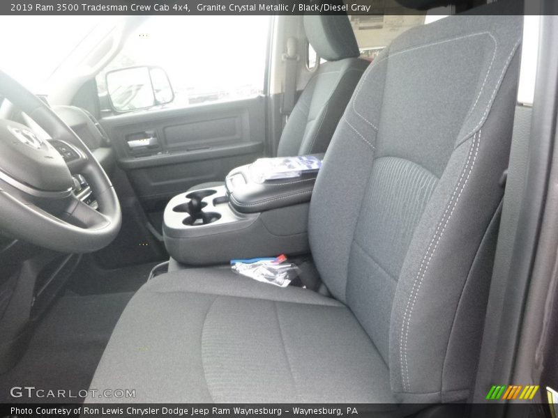 Granite Crystal Metallic / Black/Diesel Gray 2019 Ram 3500 Tradesman Crew Cab 4x4