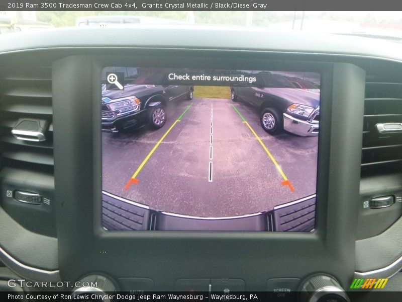Granite Crystal Metallic / Black/Diesel Gray 2019 Ram 3500 Tradesman Crew Cab 4x4