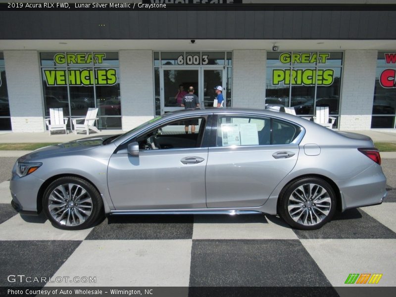 Lunar Silver Metallic / Graystone 2019 Acura RLX FWD