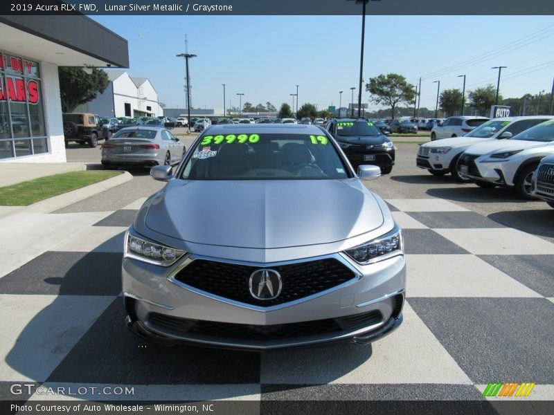 Lunar Silver Metallic / Graystone 2019 Acura RLX FWD