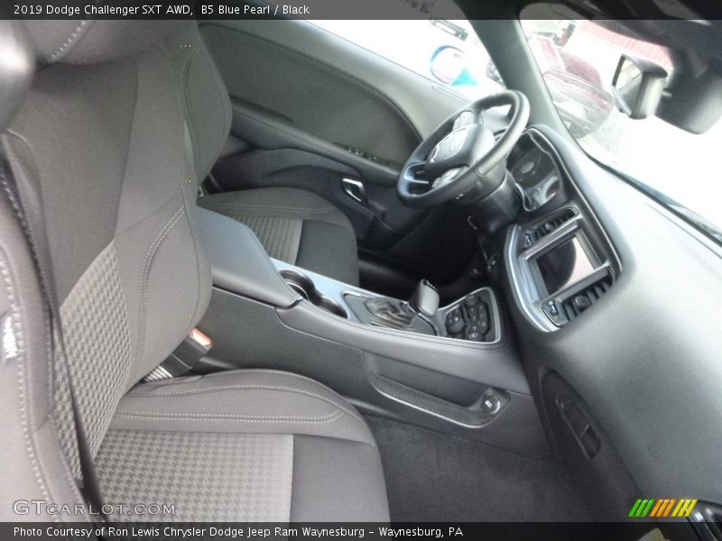 B5 Blue Pearl / Black 2019 Dodge Challenger SXT AWD
