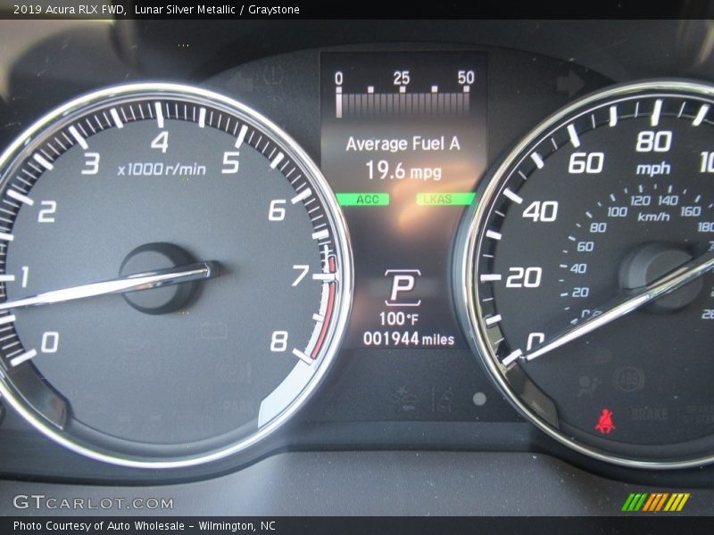Lunar Silver Metallic / Graystone 2019 Acura RLX FWD