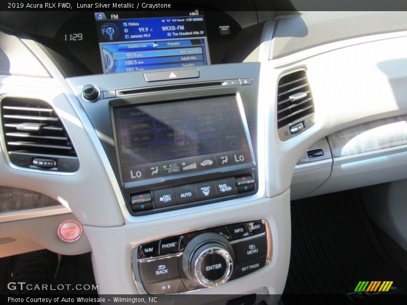 Lunar Silver Metallic / Graystone 2019 Acura RLX FWD