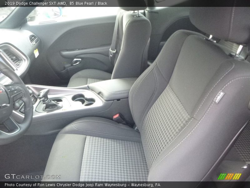 B5 Blue Pearl / Black 2019 Dodge Challenger SXT AWD