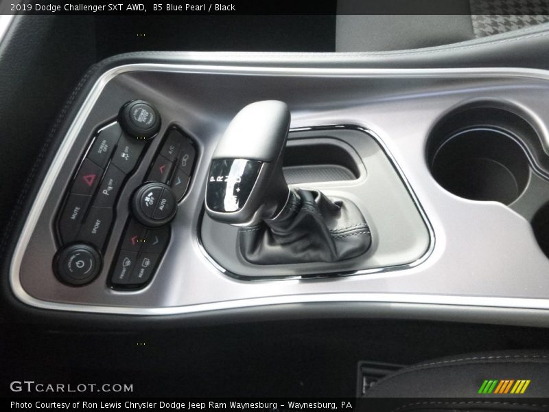 B5 Blue Pearl / Black 2019 Dodge Challenger SXT AWD